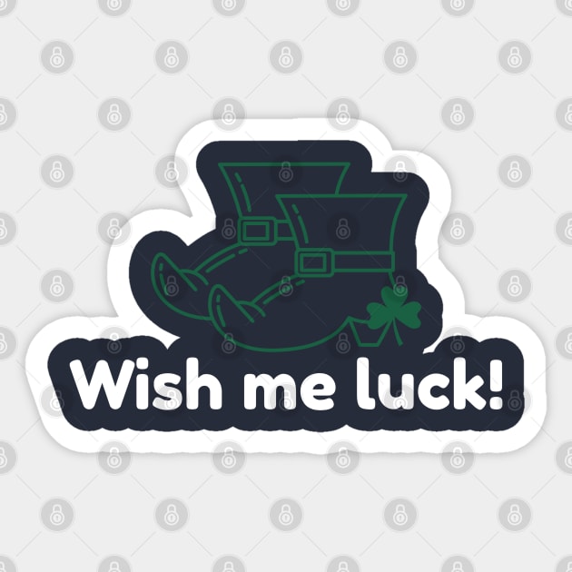 Wish Me Luck! Sticker by Culam Life